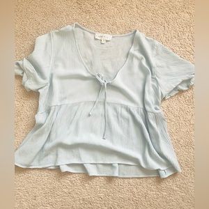 Light Blue Blouse